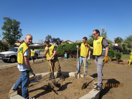 4/27/2013: LDS of Moreno Valley Service Day