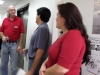 Project Manager Scott Andrews speaks to Habitat homeowners