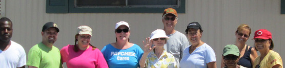 8/22/2013: Habitat Volunteers Help Paint First Home in Riverside Meadows