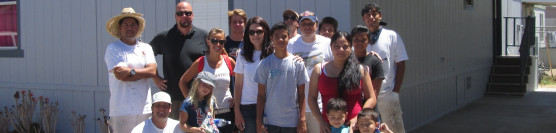 7/23/14: Church Members Blessing a Family