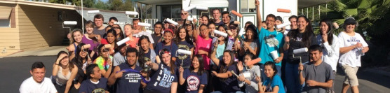 3/7/15: La Sierra HS NHS Brought Their Troops to Conquer a Paint Day