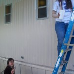 Volunteer Ladder Painting