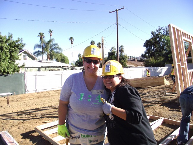 Habitat Home Owners Casey Reynolds & Stephanie Cordero