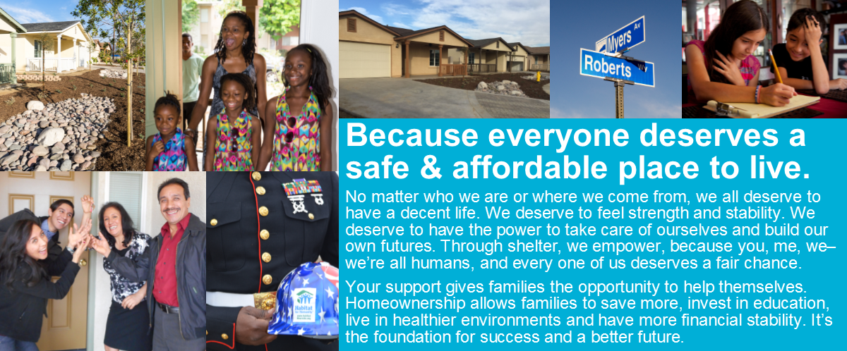 Because everyone deserves a safe & affordable place to live. A Home for All Seasons