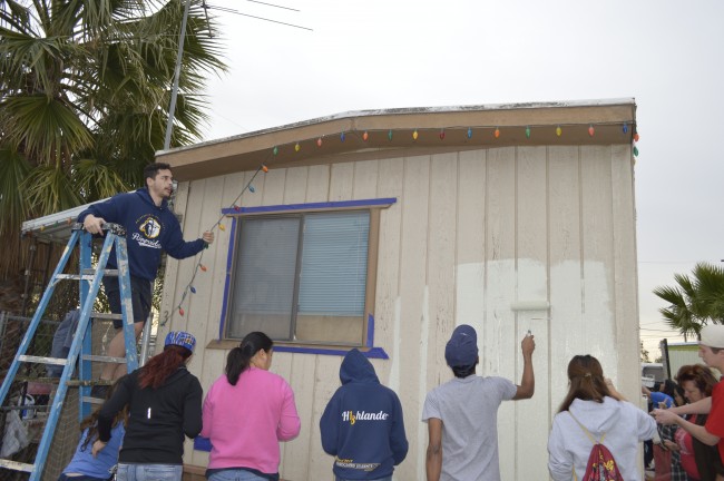 Eden Lutheran Church, UCR Habitat Chapter, and UCR Sigma Pi Alpha