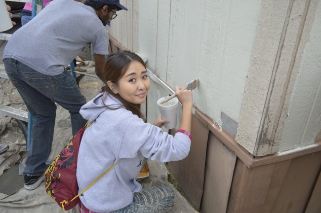 Eden Lutheran Church, UCR Habitat Chapter, and UCR Sigma Pi Alpha