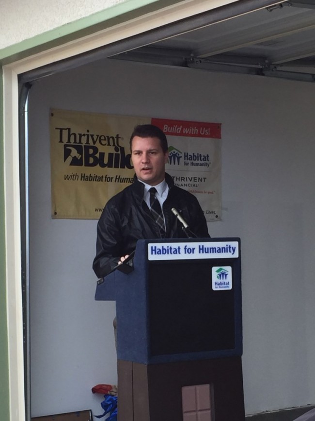 Woodbine Dedication- Speaker- Nick