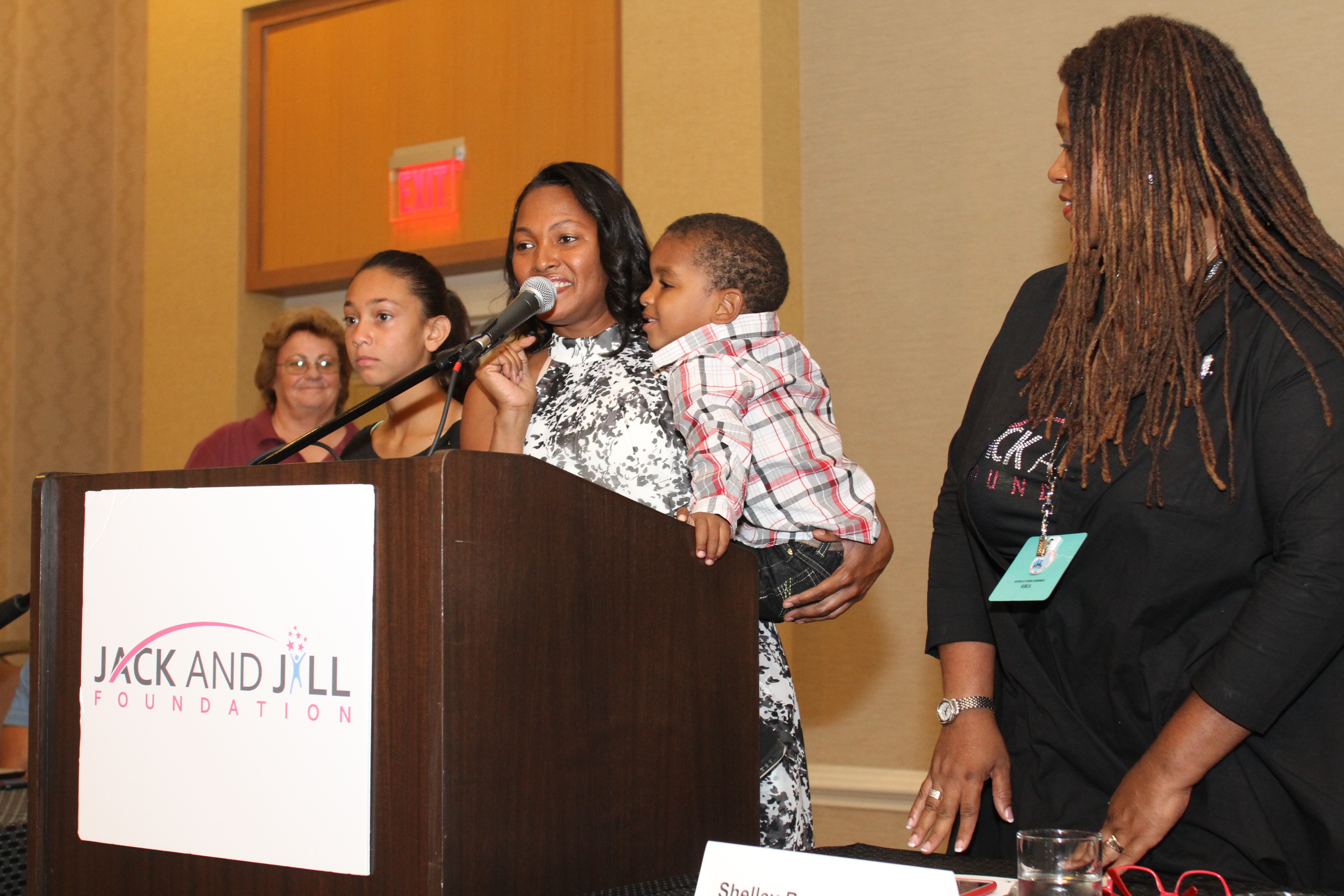 Hicks family with Jack and Jill of America, Inc.