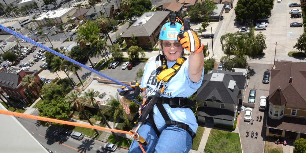 Kathy Michalak Goes Over the Edge